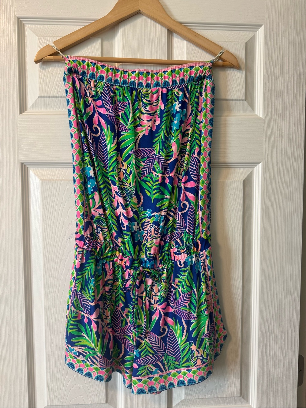 Lilly Pulitzer Rikki Strapless Romper - How Do You Like Me Prowl Size XS